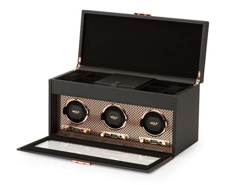 wolf watch winder case